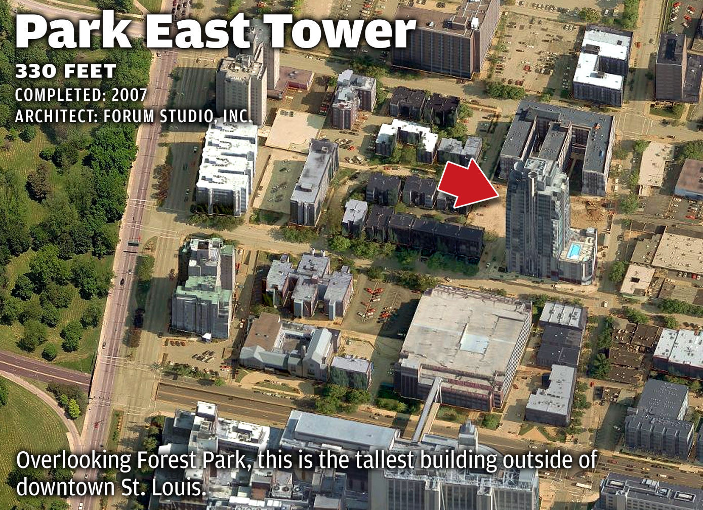 St. Louis' Tallest Buildings - Park East Tower